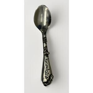 VINTAGE BAMBINO PEWTER BABY SPOON Grand Sales
